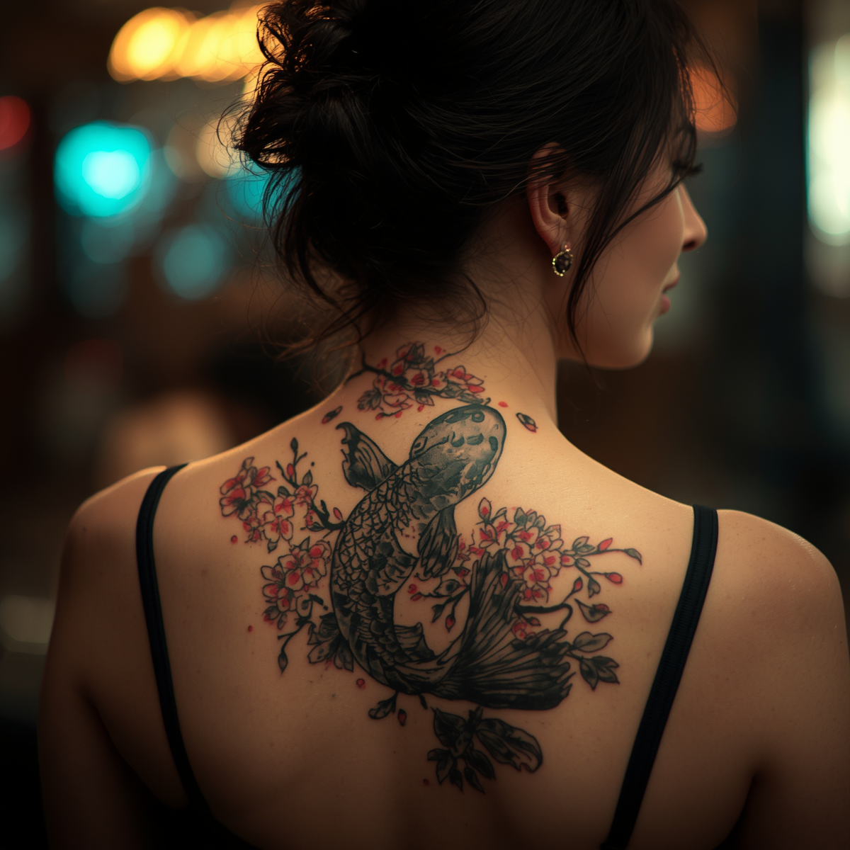 Intricate mandala pattern and geometric linework wrapping smoothly around the forearm.